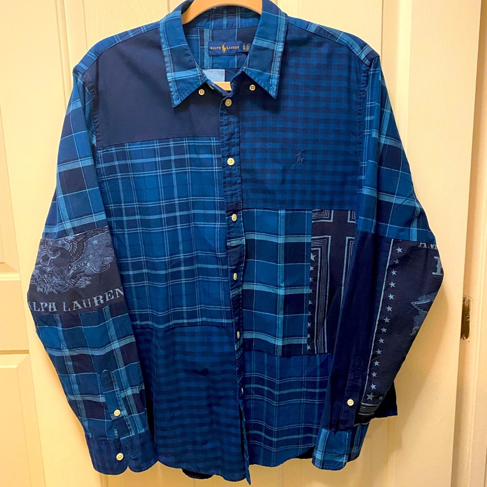 Womenswear Ralph Lauren button down size X-Large classic fit. Brand new!